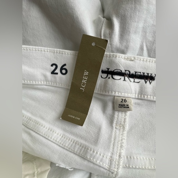 New J.Crew Women Jeans Shorts White Size 26 - Picture 8 of 11